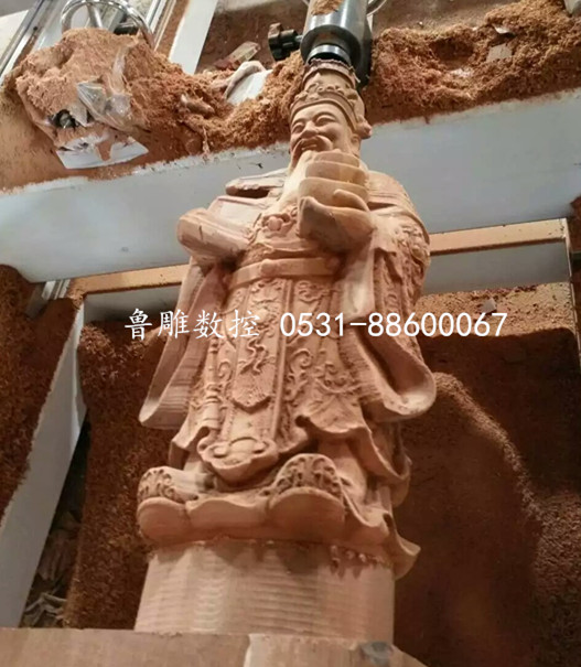 三維立體雕刻機(jī)制作的財(cái)神雕像、觀音佛像